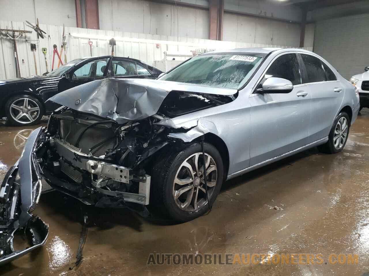 55SWF4KB6FU080668 MERCEDES-BENZ C-CLASS 2015