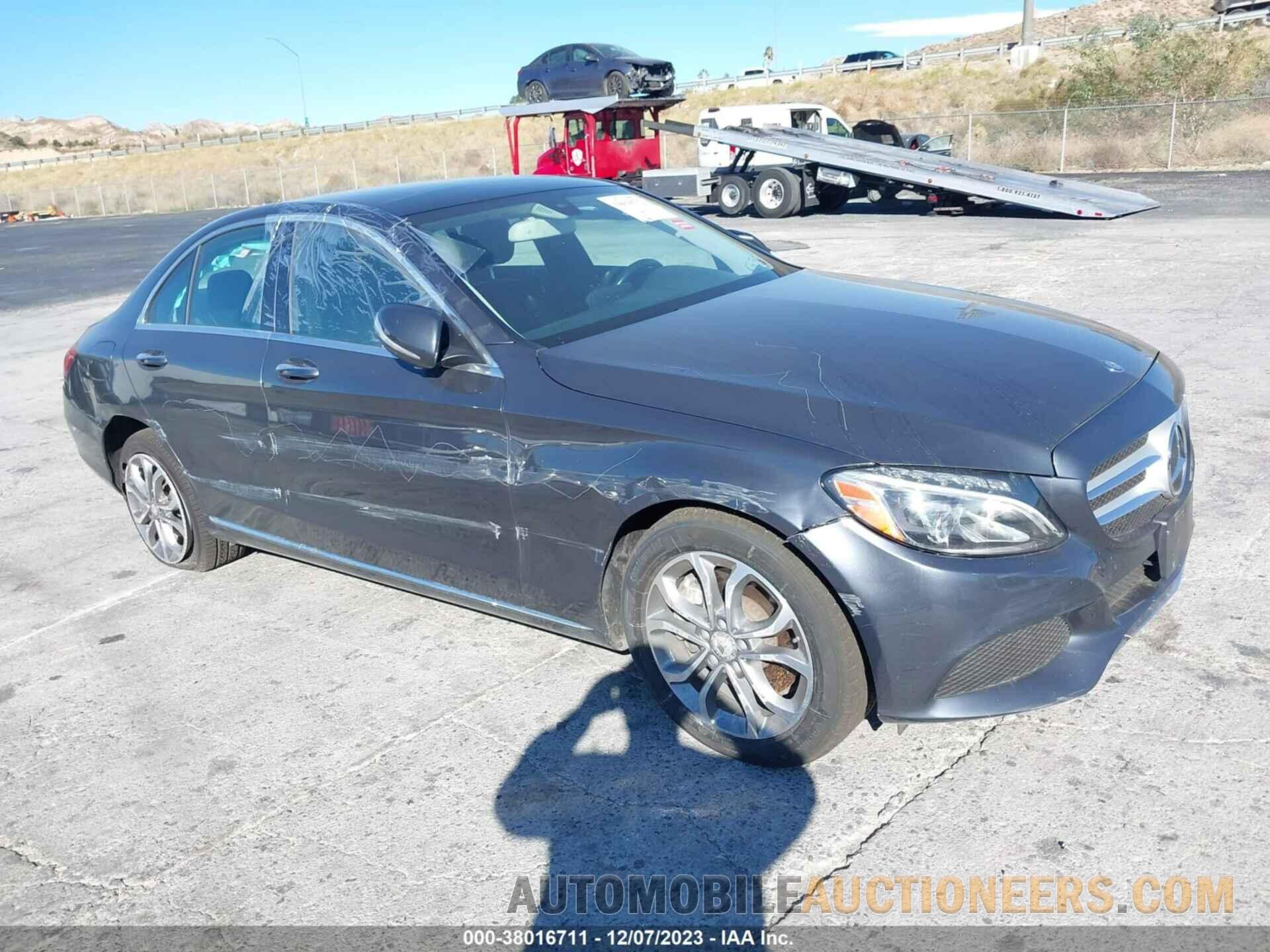 55SWF4KB6FU082209 MERCEDES-BENZ C 300 2015