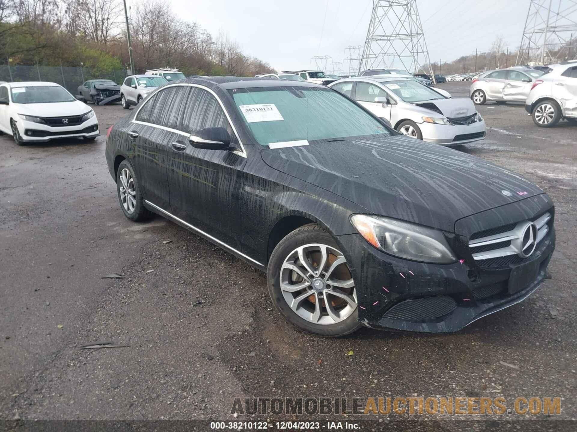 55SWF4KB6FU082453 MERCEDES-BENZ C 2015