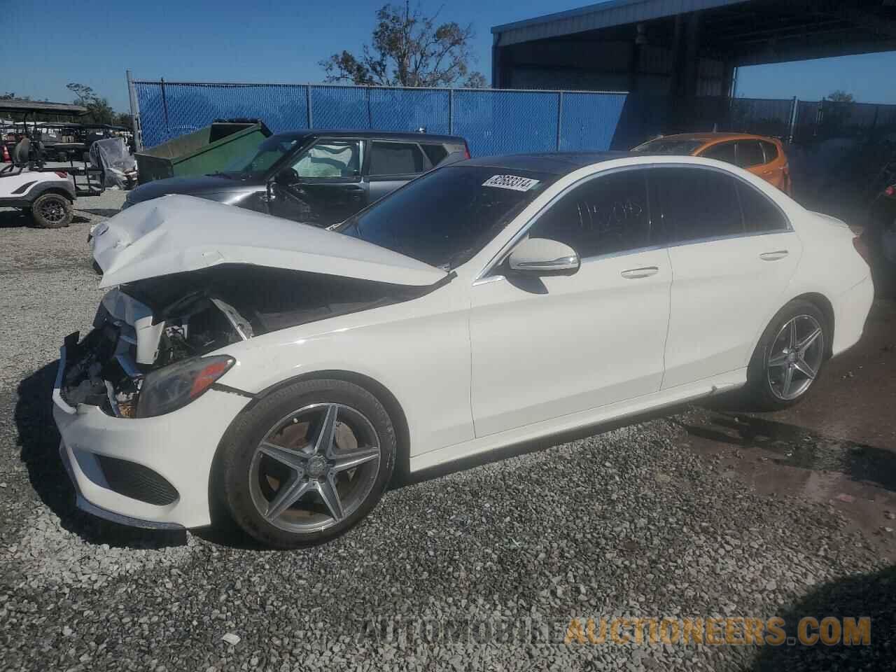 55SWF4KB6FU082551 MERCEDES-BENZ C-CLASS 2015