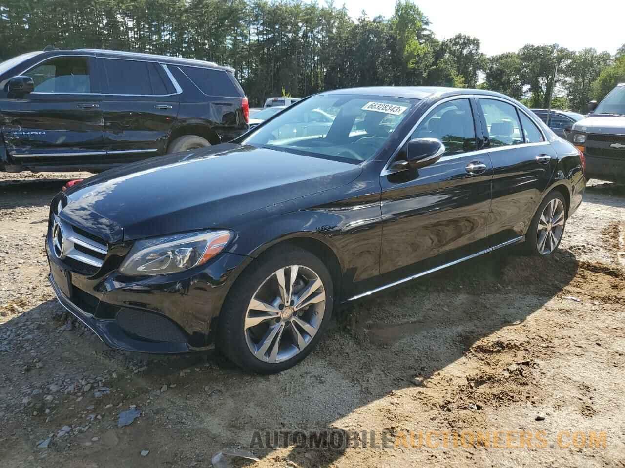 55SWF4KB6FU084249 MERCEDES-BENZ C-CLASS 2015