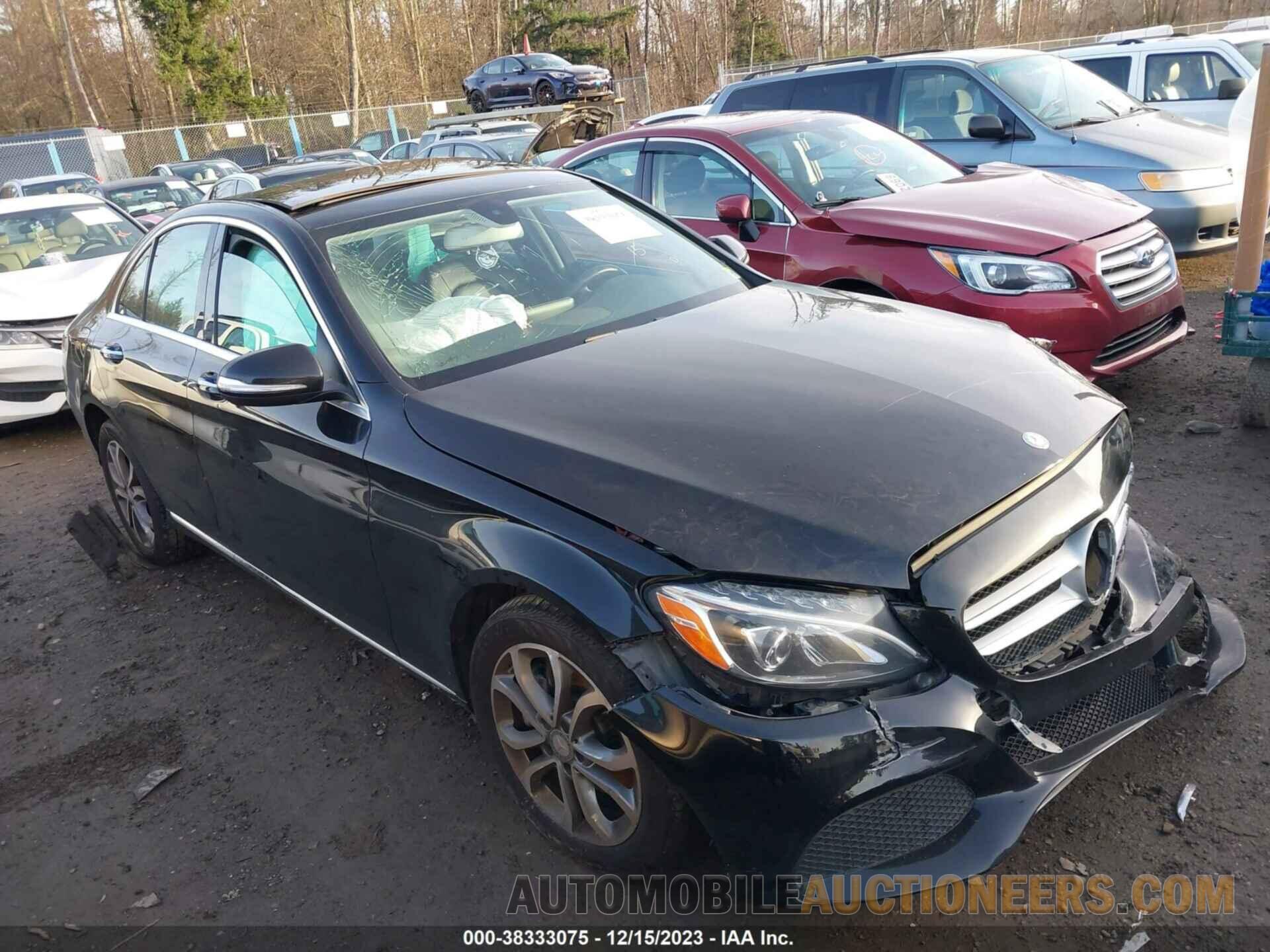 55SWF4KB6FU084736 MERCEDES-BENZ C 300 2015