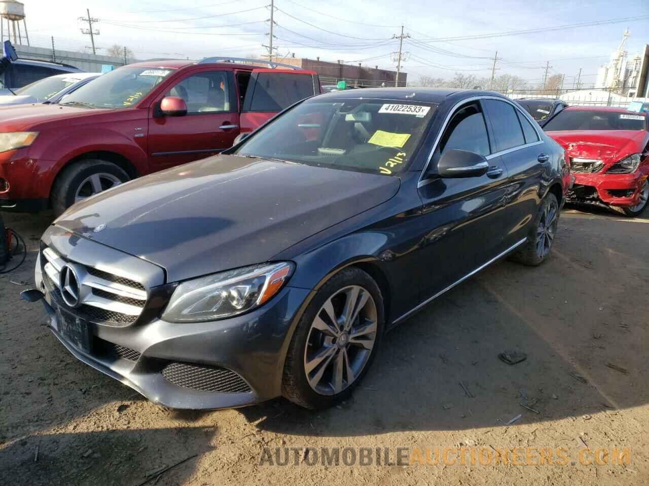 55SWF4KB6FU086048 MERCEDES-BENZ C-CLASS 2015