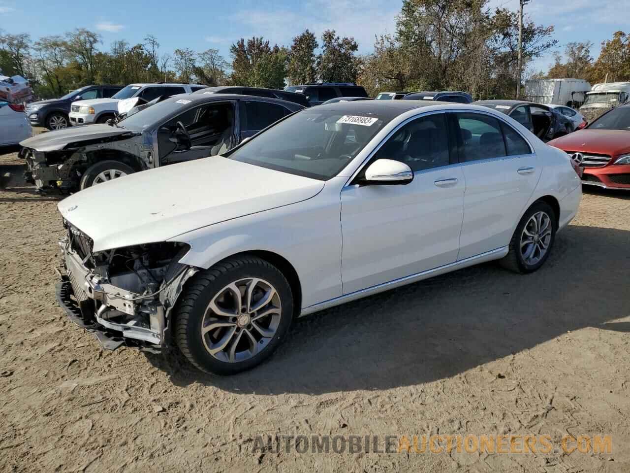 55SWF4KB6FU086681 MERCEDES-BENZ C-CLASS 2015