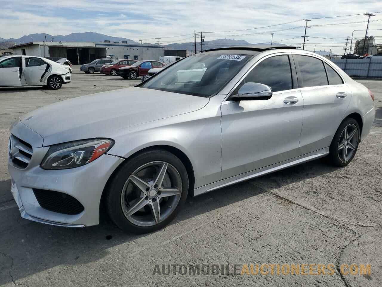 55SWF4KB6FU088009 MERCEDES-BENZ C-CLASS 2015