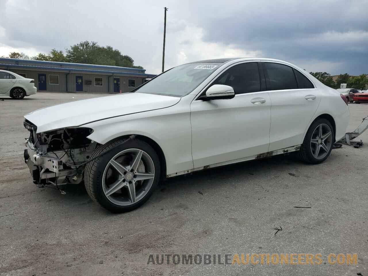 55SWF4KB6FU088995 MERCEDES-BENZ C-CLASS 2015