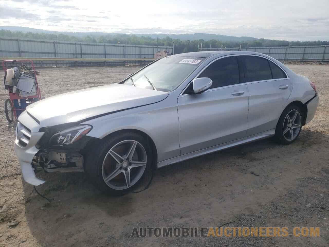 55SWF4KB6FU089127 MERCEDES-BENZ C-CLASS 2015