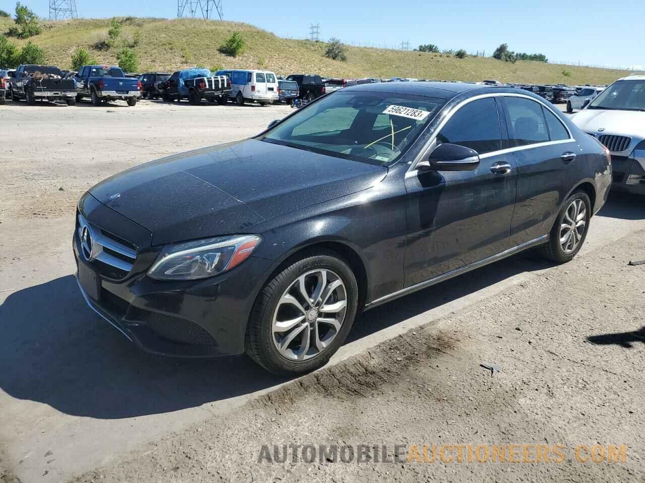 55SWF4KB6FU090861 MERCEDES-BENZ C-CLASS 2015