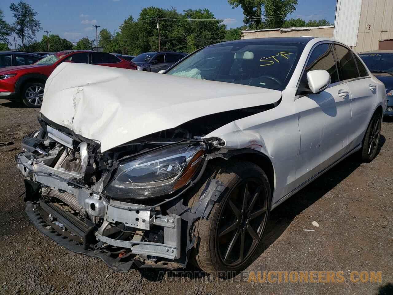 55SWF4KB6GU100578 MERCEDES-BENZ C-CLASS 2016