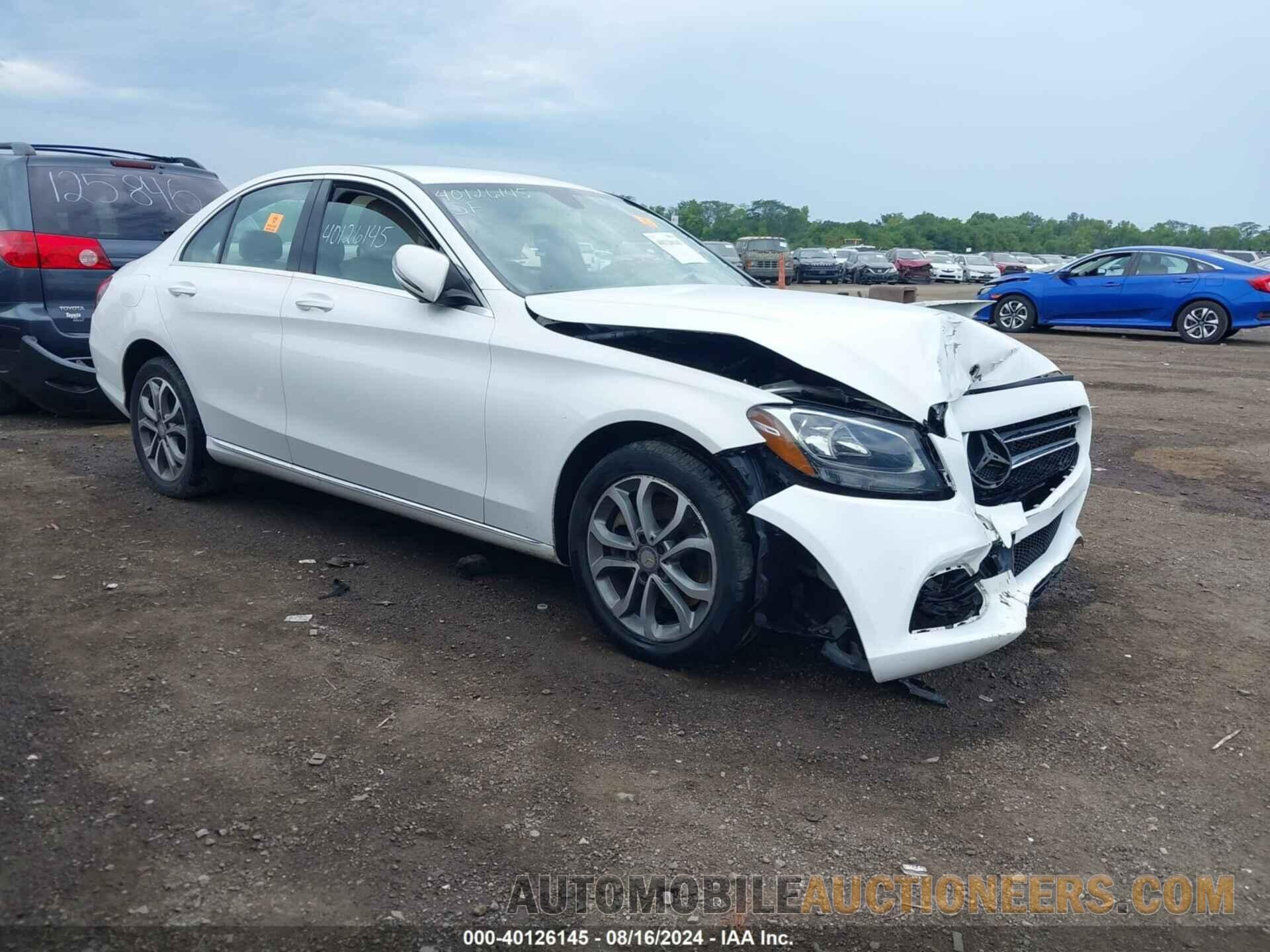 55SWF4KB6GU106414 MERCEDES-BENZ C 2016