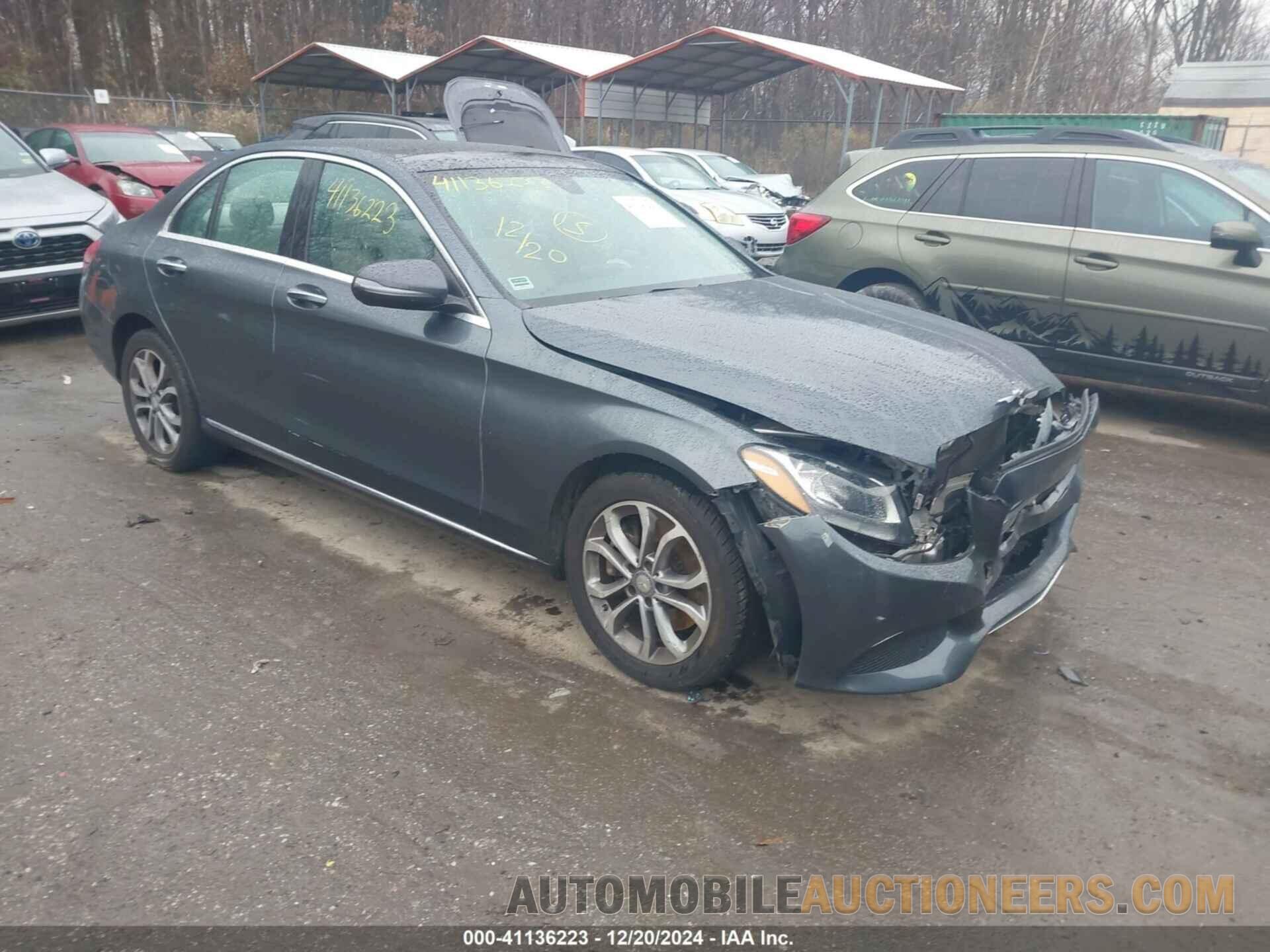 55SWF4KB6GU111841 MERCEDES-BENZ C 2016