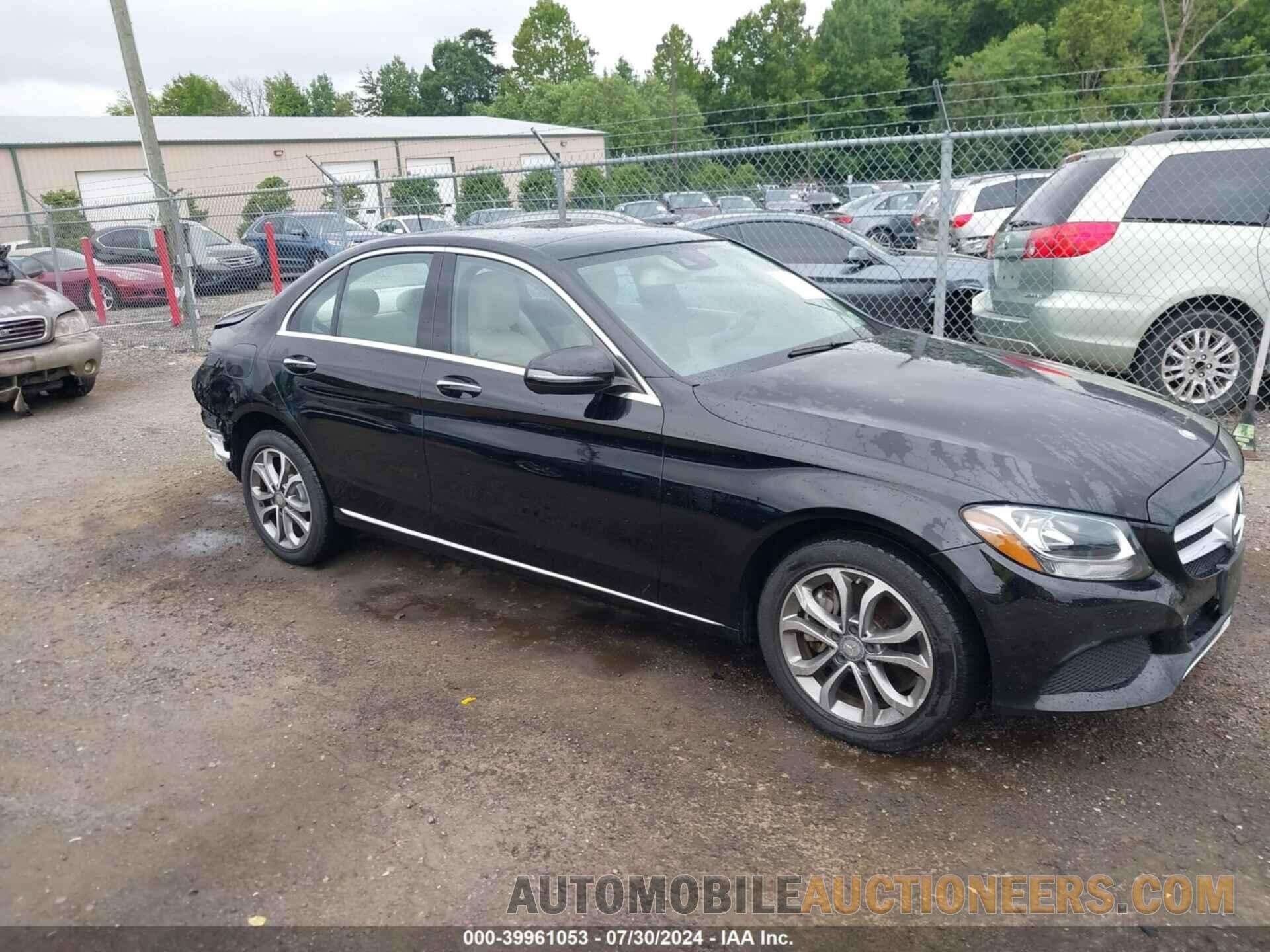 55SWF4KB6GU114464 MERCEDES-BENZ C 2016