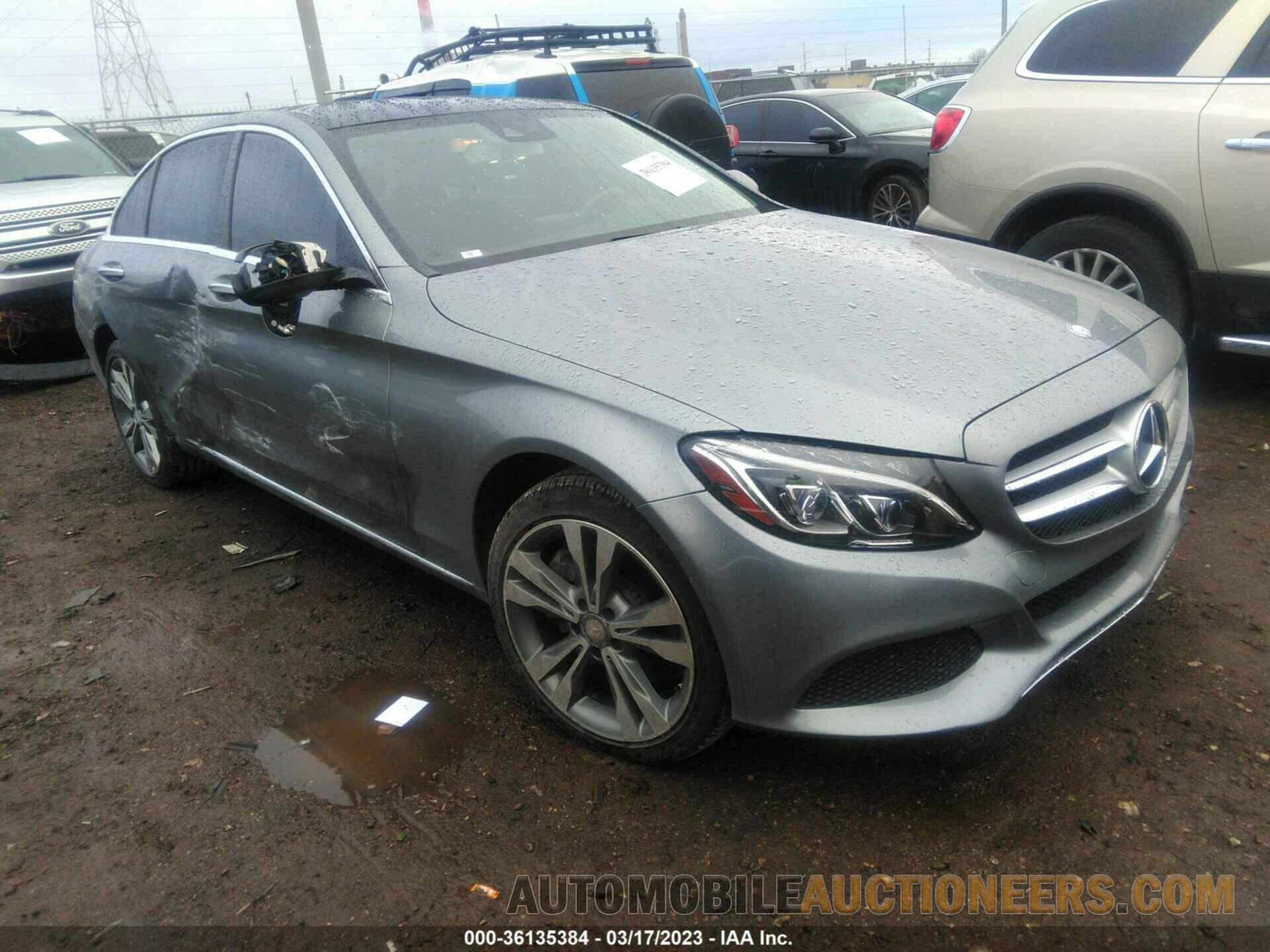 55SWF4KB6GU115789 MERCEDES-BENZ C-CLASS 2016