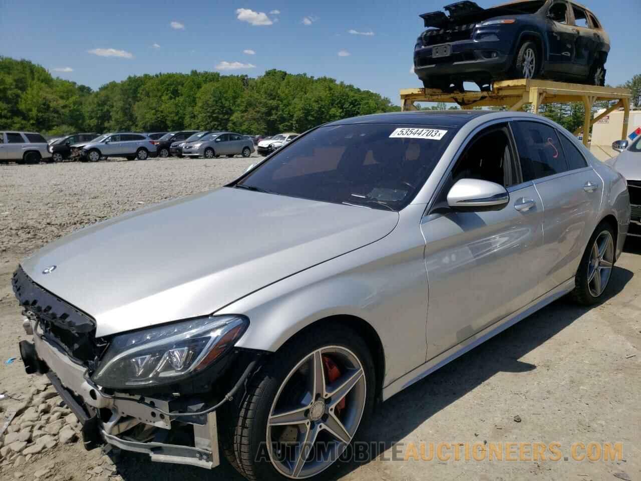 55SWF4KB6GU117106 MERCEDES-BENZ C-CLASS 2016