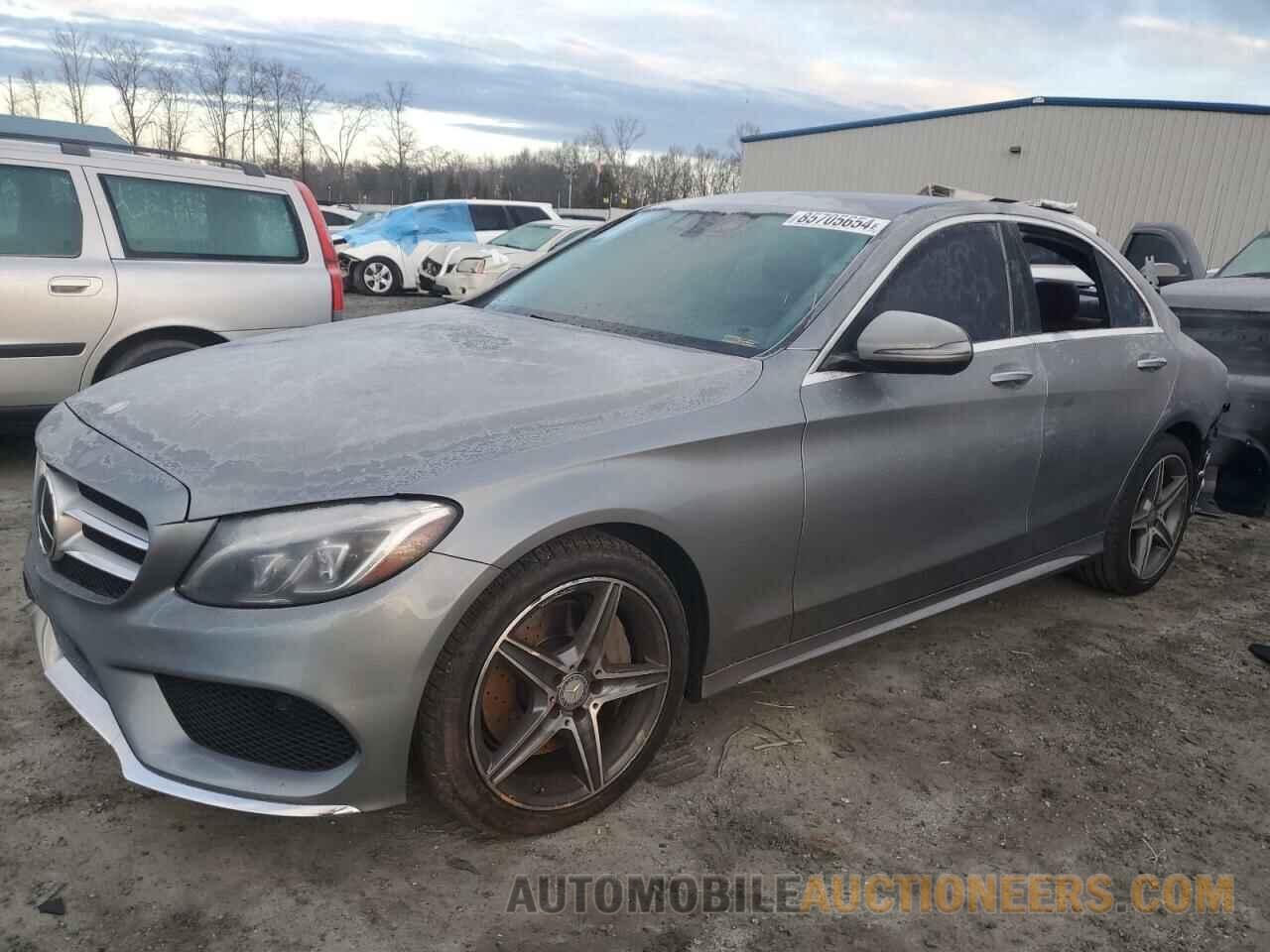 55SWF4KB6GU120880 MERCEDES-BENZ C-CLASS 2016