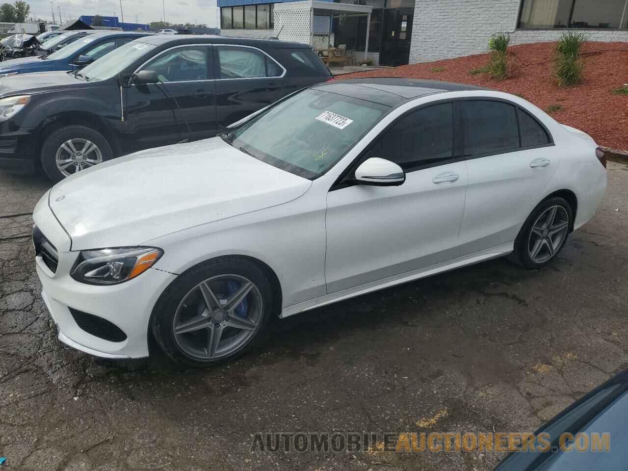 55SWF4KB6GU123083 MERCEDES-BENZ C-CLASS 2016