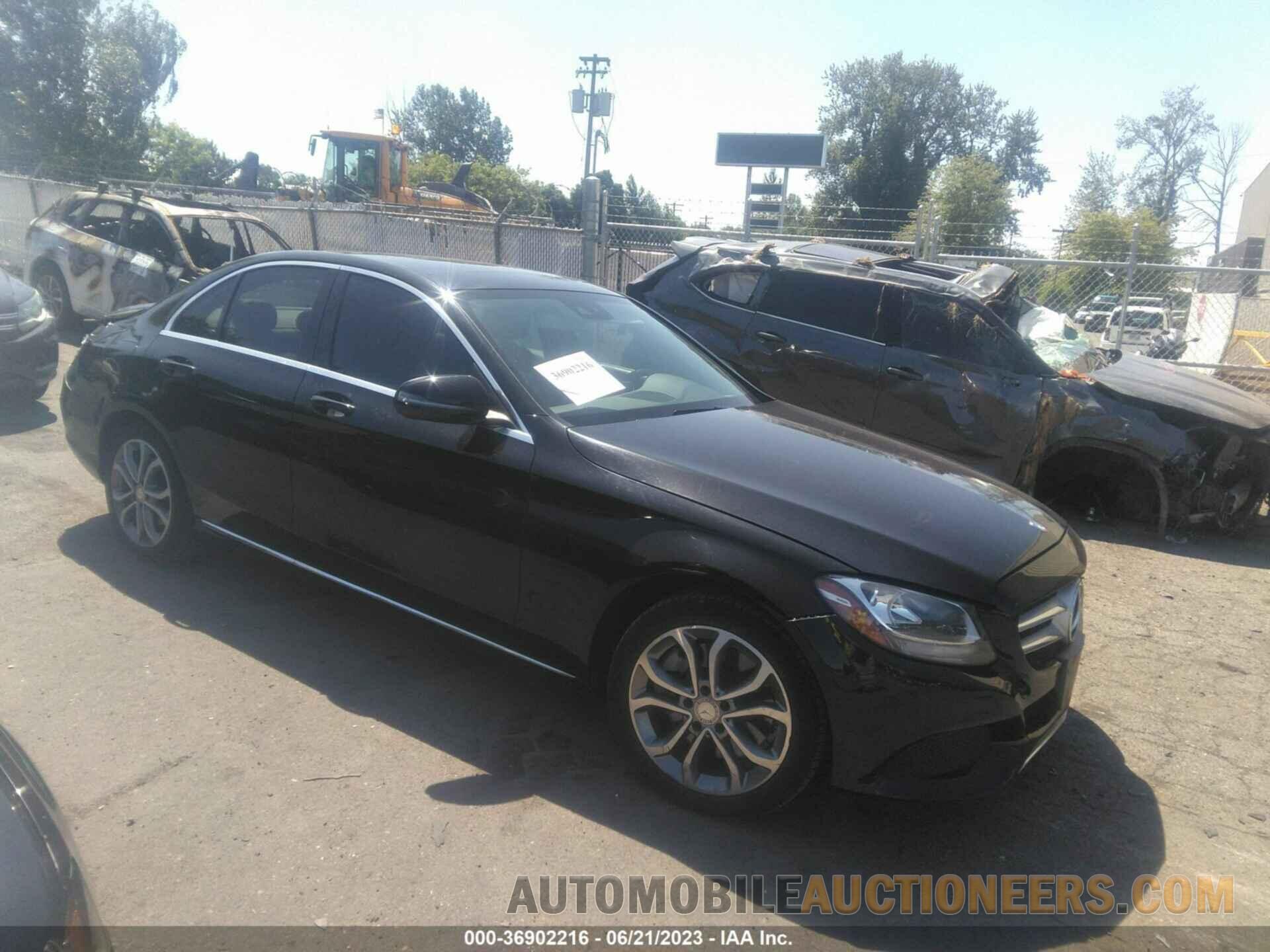 55SWF4KB6GU136139 MERCEDES-BENZ C-CLASS 2016