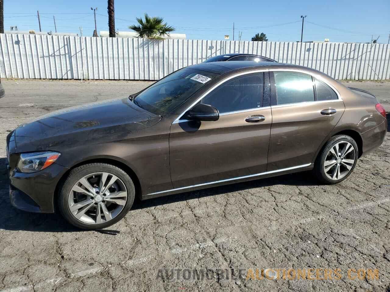 55SWF4KB6GU139476 MERCEDES-BENZ C-CLASS 2016