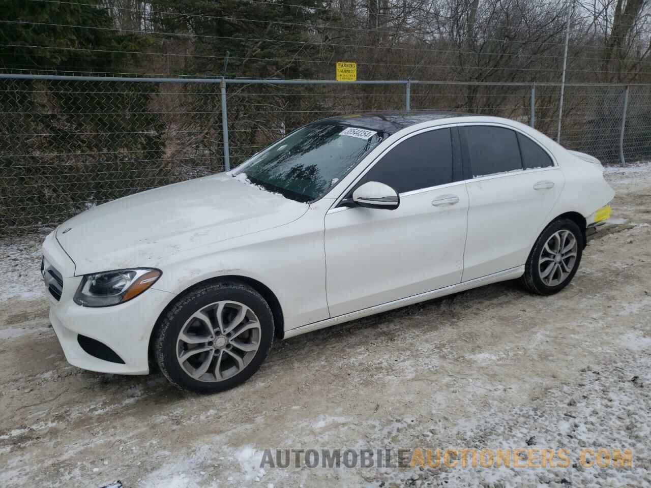 55SWF4KB6GU142247 MERCEDES-BENZ C-CLASS 2016