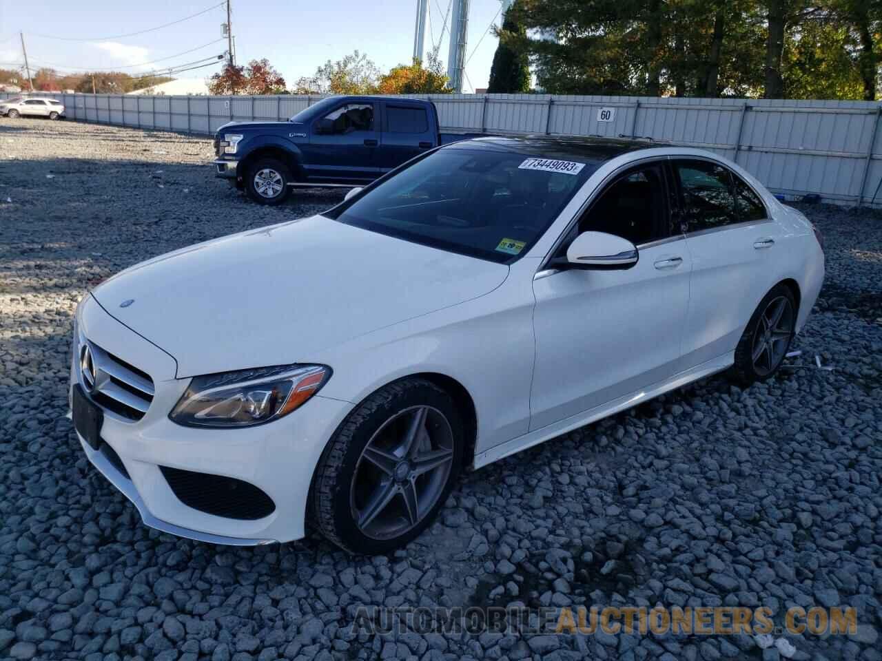 55SWF4KB6GU149344 MERCEDES-BENZ C-CLASS 2016