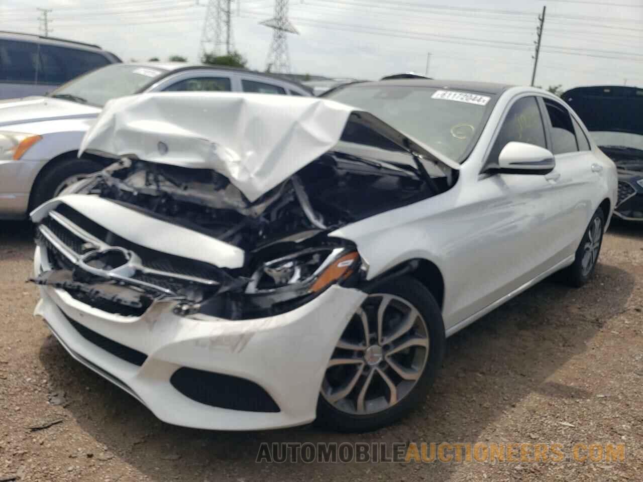 55SWF4KB6GU153877 MERCEDES-BENZ C-CLASS 2016