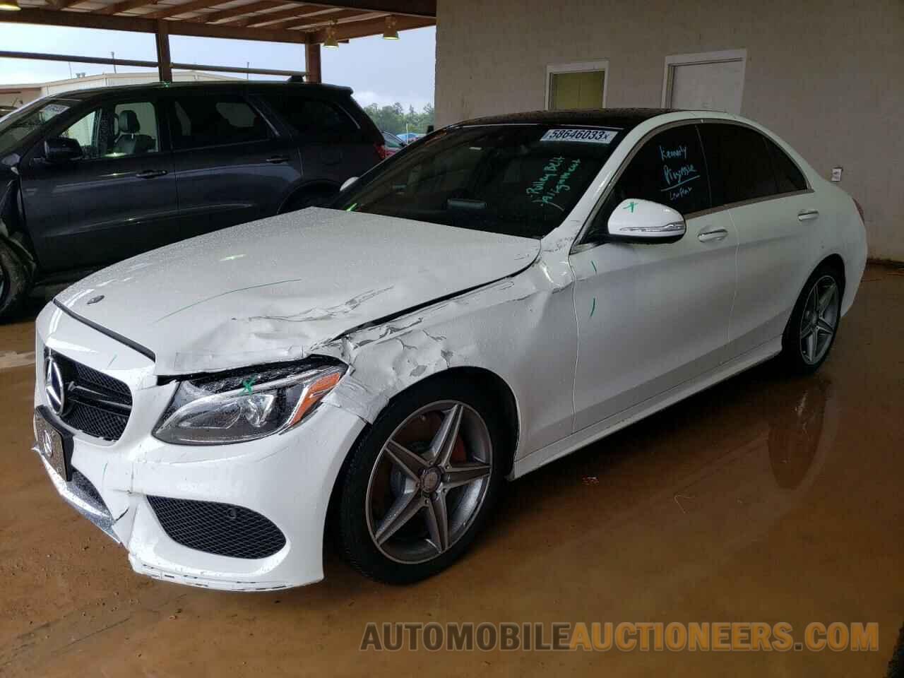 55SWF4KB6GU156858 MERCEDES-BENZ C-CLASS 2016