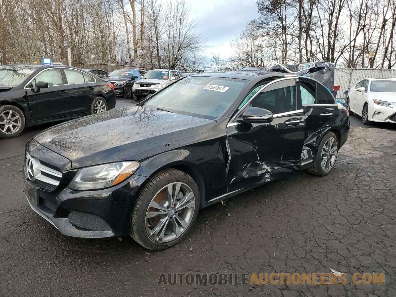 55SWF4KB6GU157007 MERCEDES-BENZ C-CLASS 2016