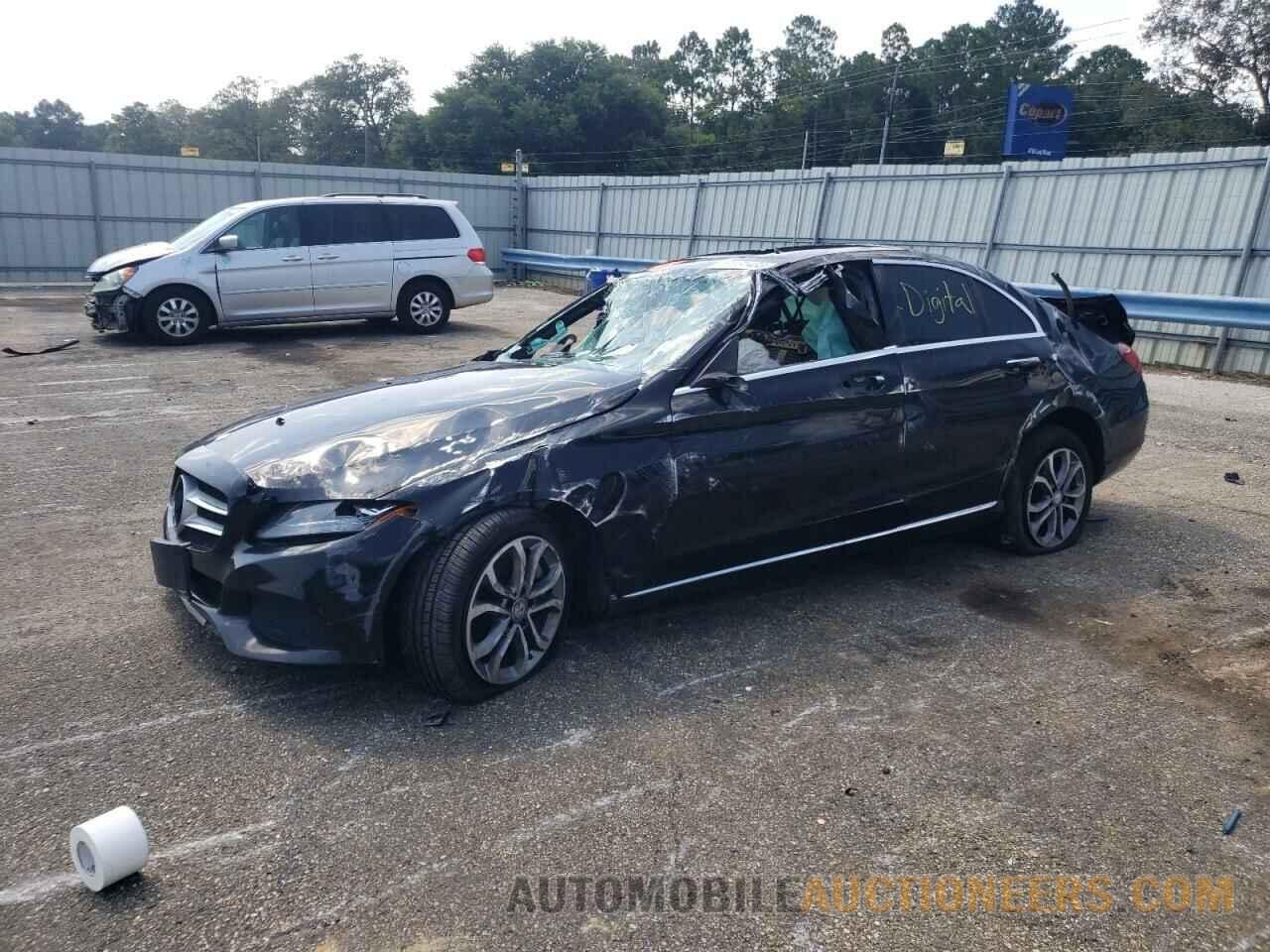 55SWF4KB6GU164006 MERCEDES-BENZ C-CLASS 2016