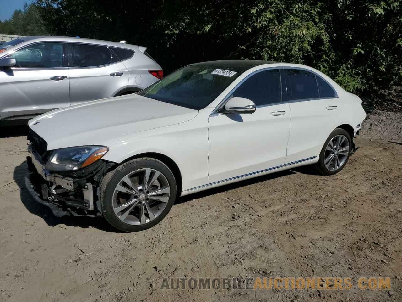 55SWF4KB6GU166726 MERCEDES-BENZ C-CLASS 2016