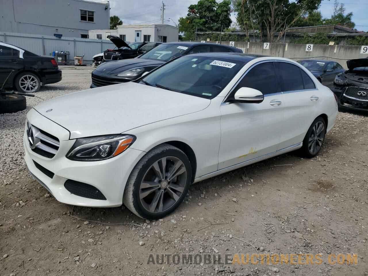 55SWF4KB6GU175264 MERCEDES-BENZ C-CLASS 2016