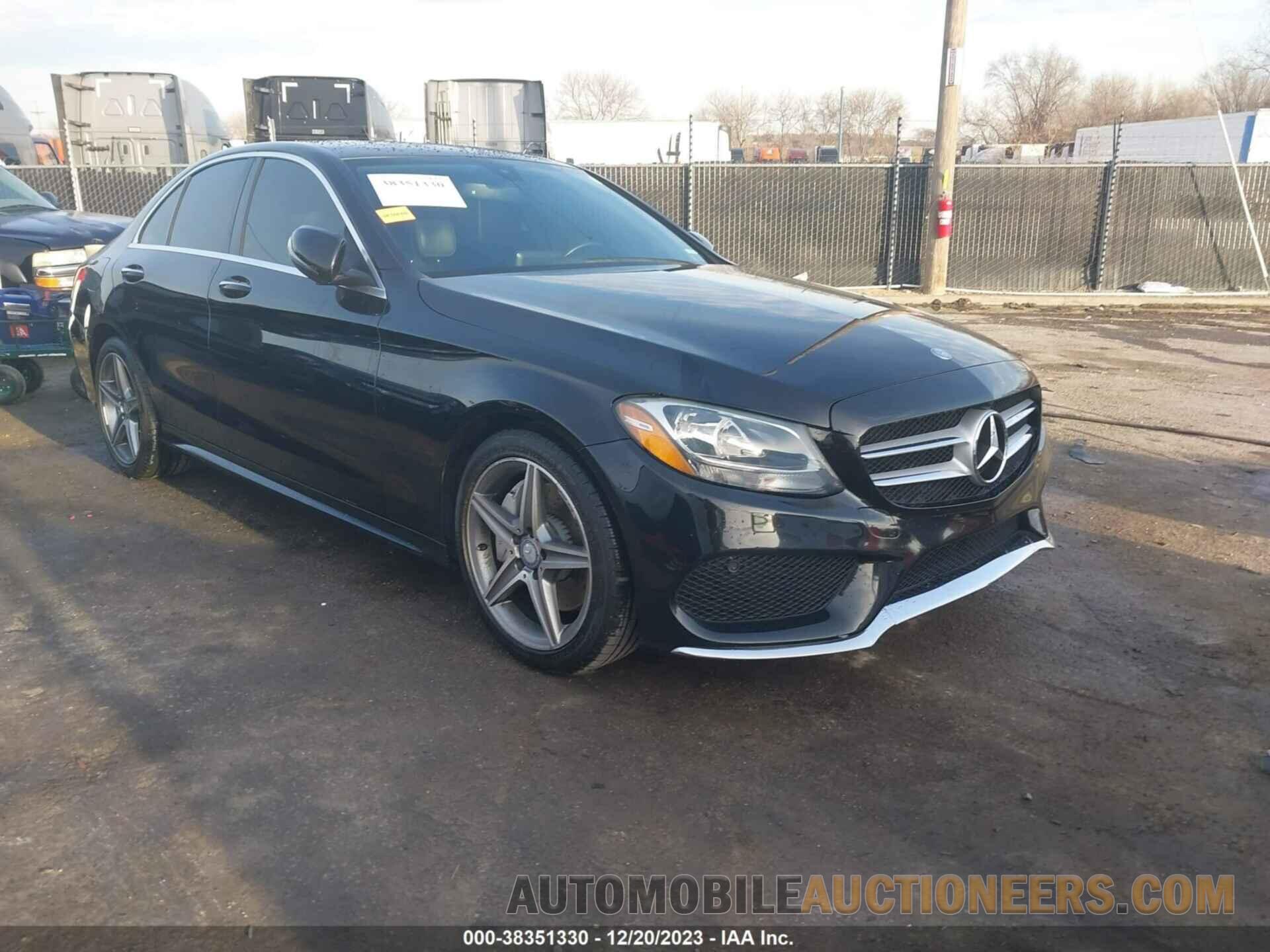 55SWF4KB6GU175491 MERCEDES-BENZ C 300 2016