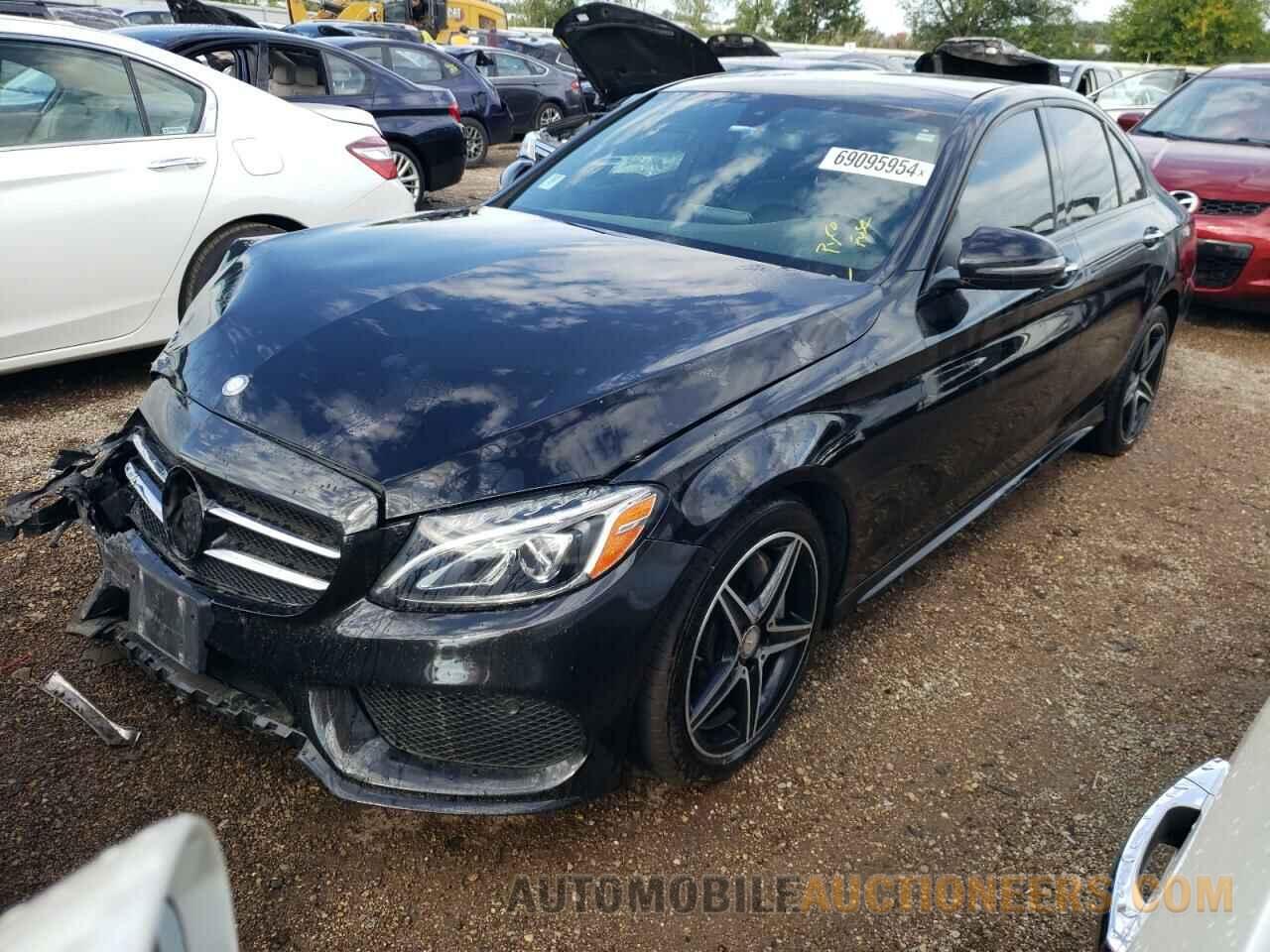 55SWF4KB6HU182670 MERCEDES-BENZ C-CLASS 2017