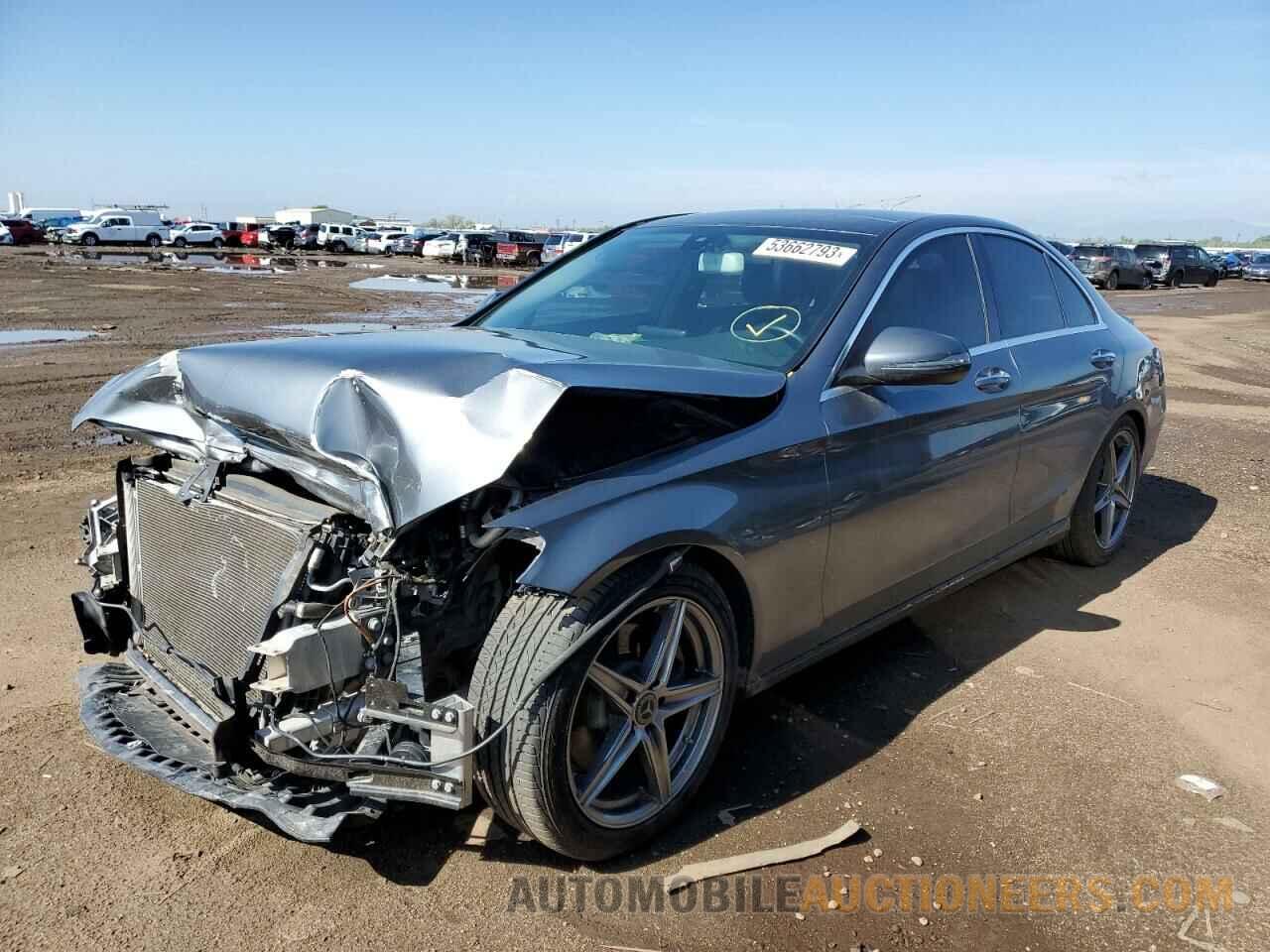 55SWF4KB6HU182698 MERCEDES-BENZ C-CLASS 2017