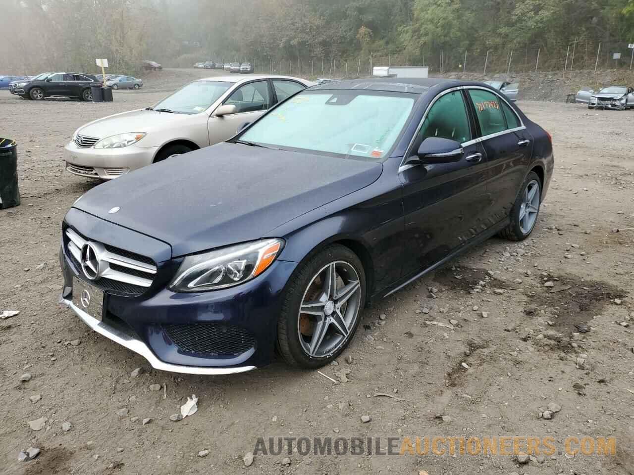 55SWF4KB6HU185505 MERCEDES-BENZ C-CLASS 2017