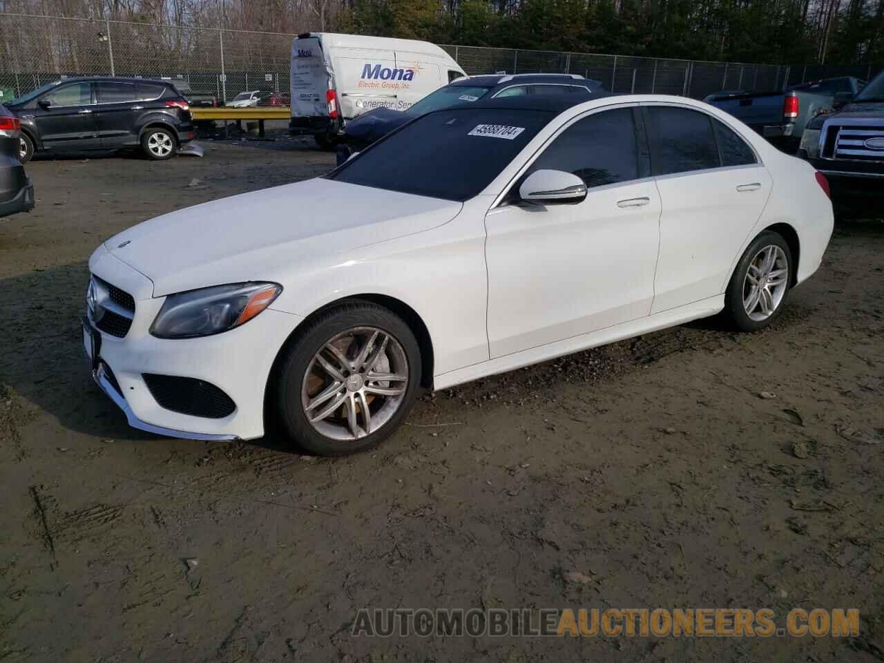 55SWF4KB6HU188579 MERCEDES-BENZ C-CLASS 2017