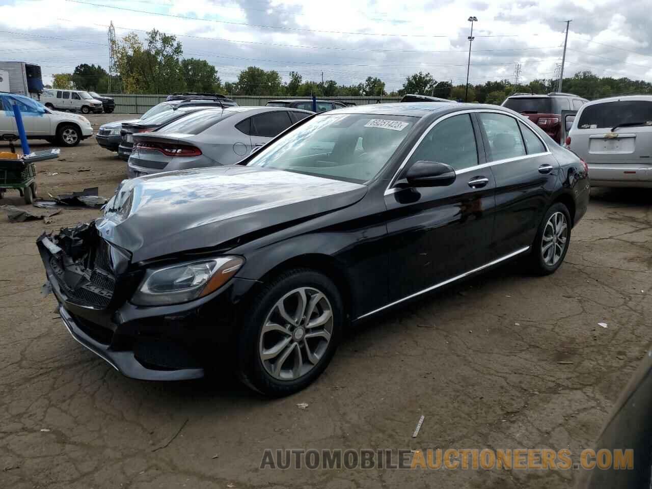 55SWF4KB6HU189571 MERCEDES-BENZ C-CLASS 2017