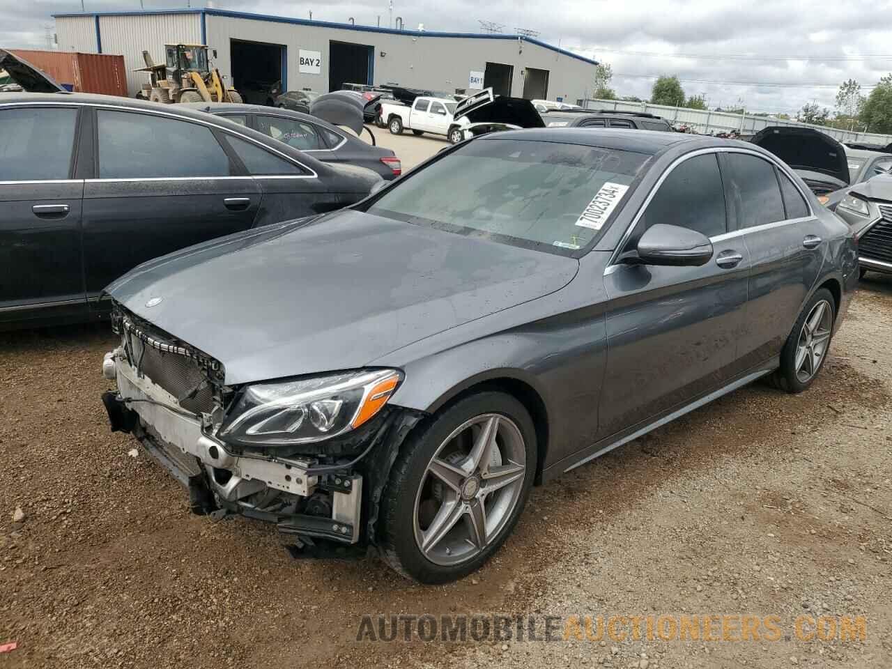 55SWF4KB6HU199940 MERCEDES-BENZ C-CLASS 2017