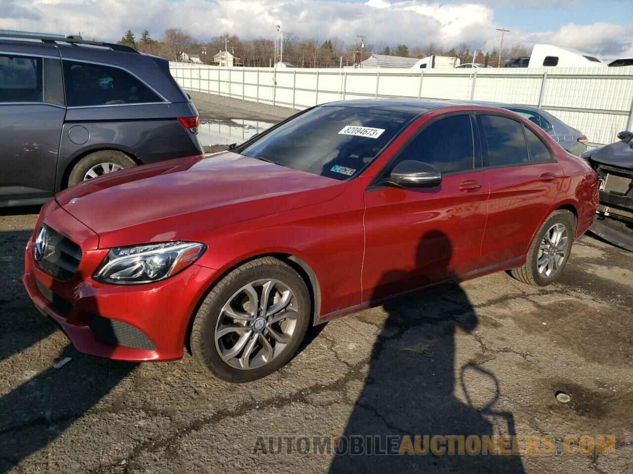 55SWF4KB6HU201380 MERCEDES-BENZ C-CLASS 2017