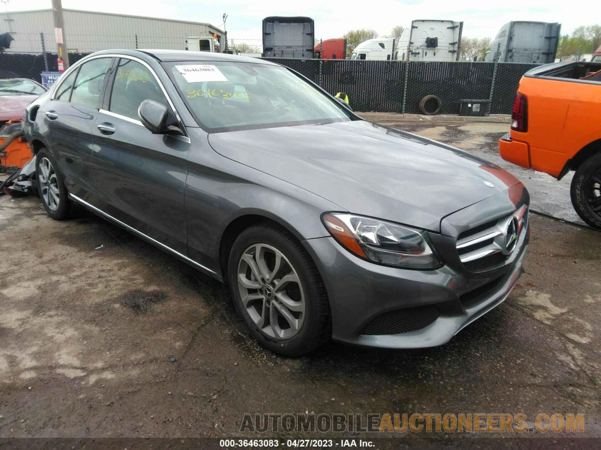 55SWF4KB6HU217837 MERCEDES-BENZ C-CLASS 2017