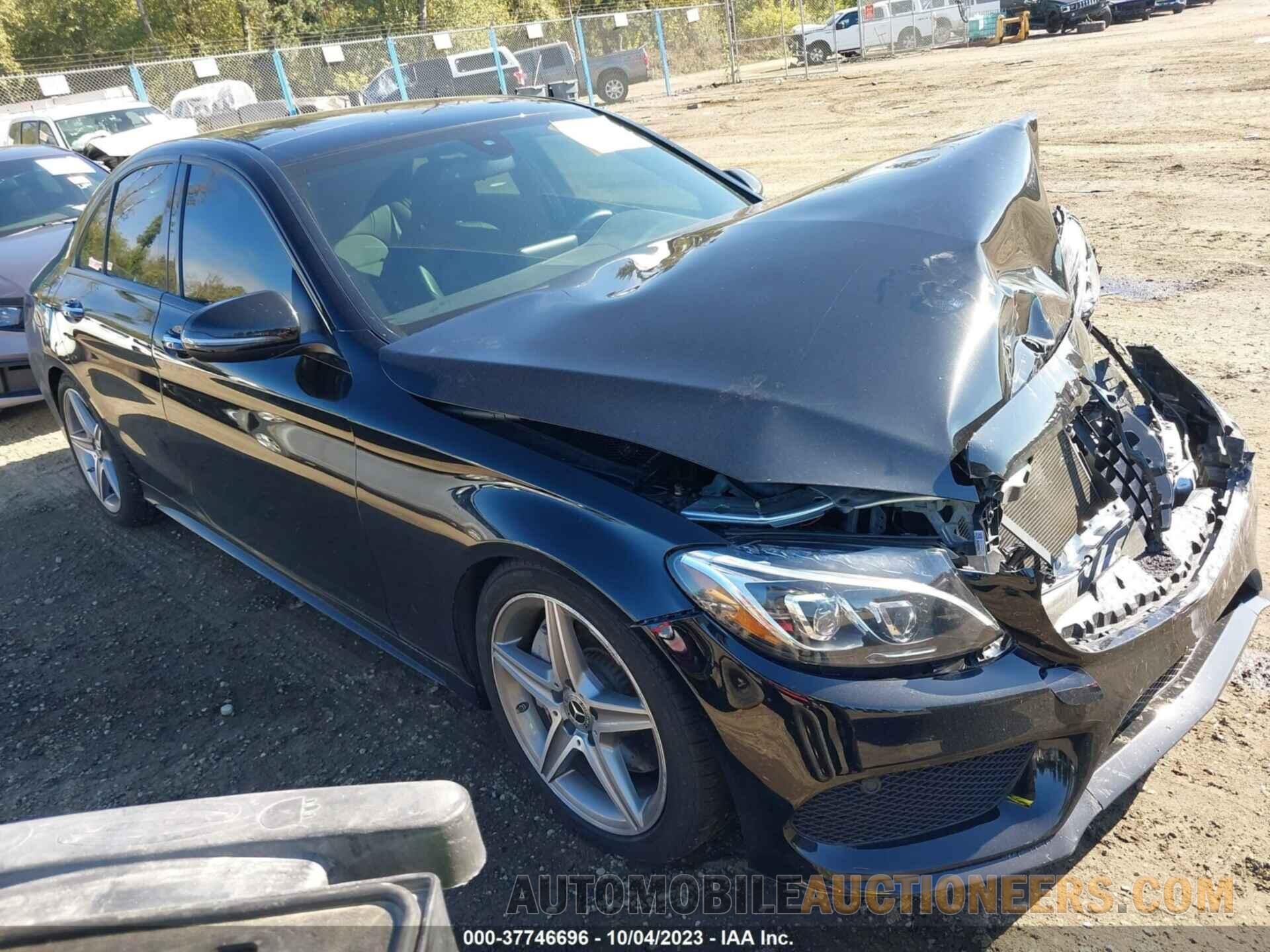 55SWF4KB6HU220205 MERCEDES-BENZ C-CLASS 2017