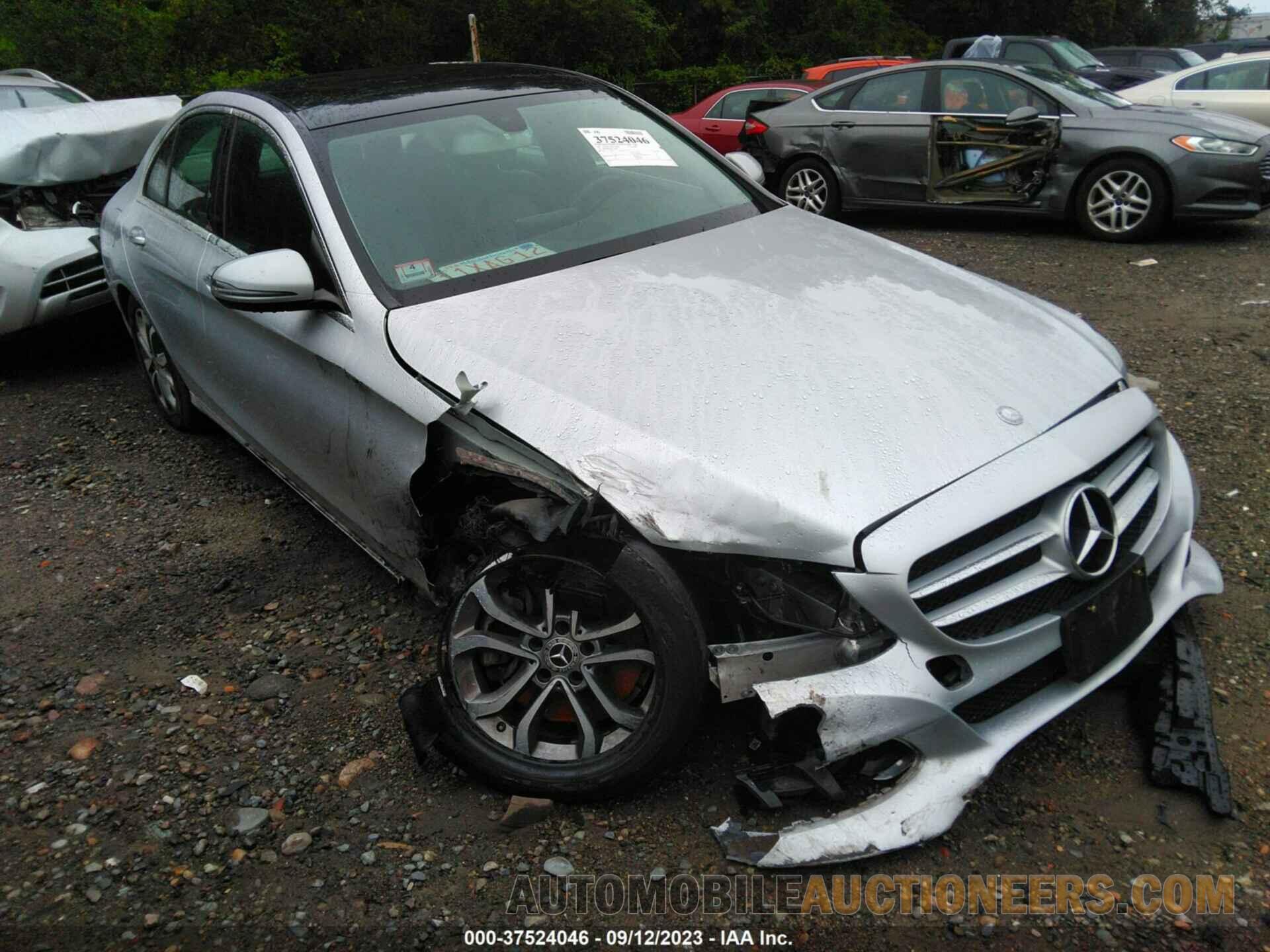 55SWF4KB6HU220303 MERCEDES-BENZ C-CLASS 2017