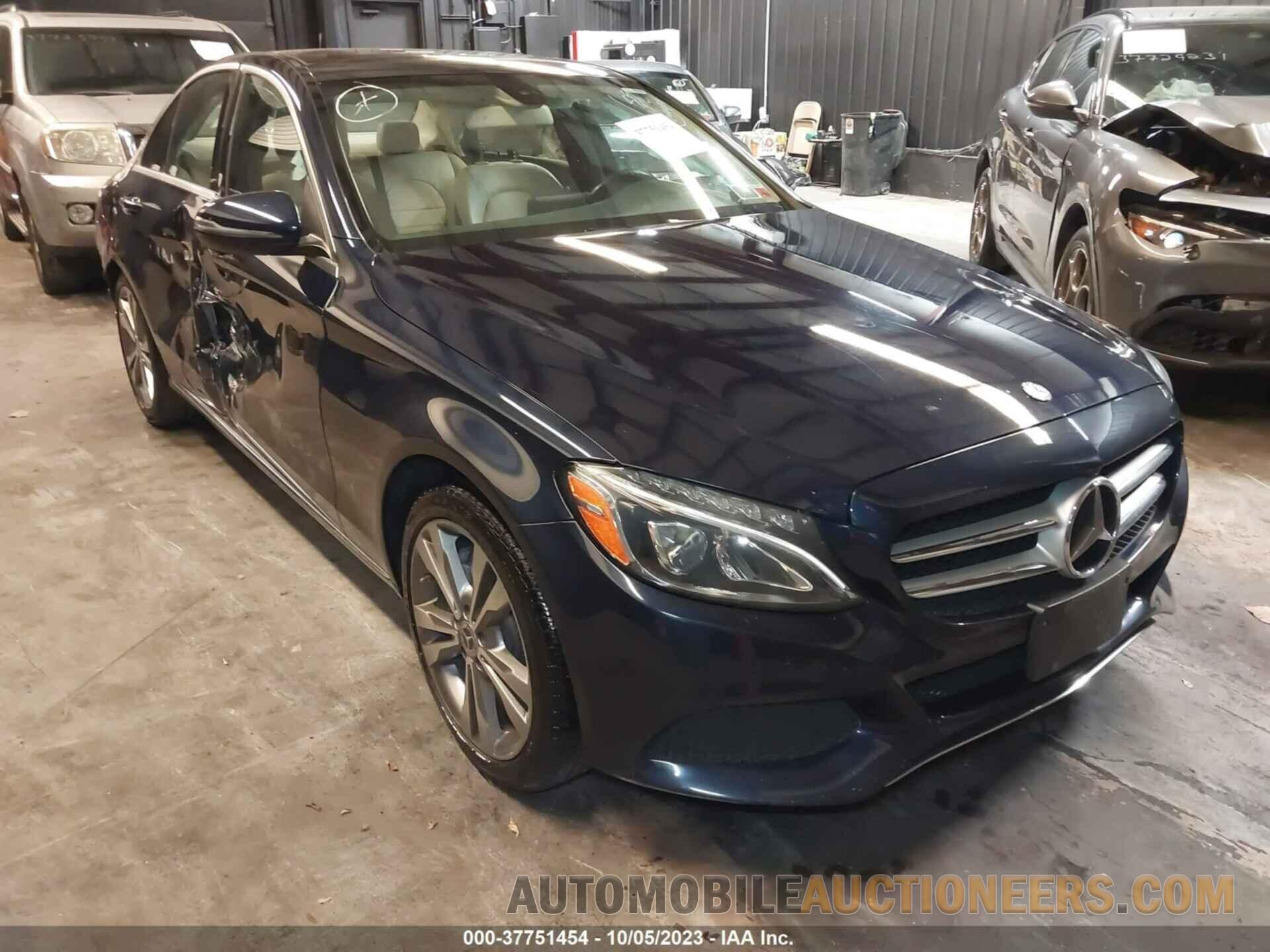 55SWF4KB6HU225517 MERCEDES-BENZ C-CLASS 2017