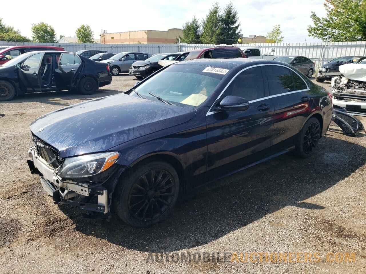 55SWF4KB6HU234170 MERCEDES-BENZ C-CLASS 2017