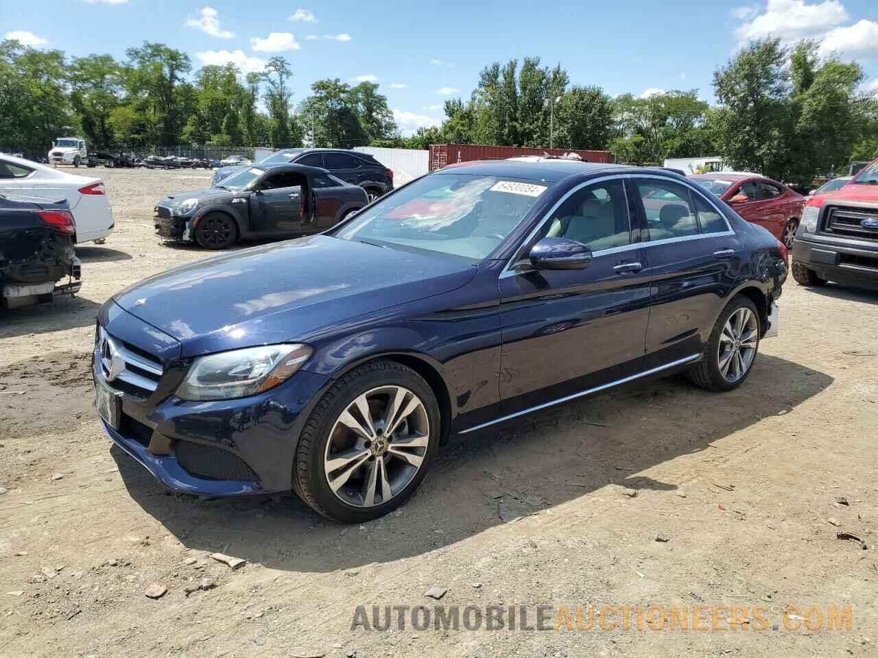 55SWF4KB6JU280345 MERCEDES-BENZ C-CLASS 2018