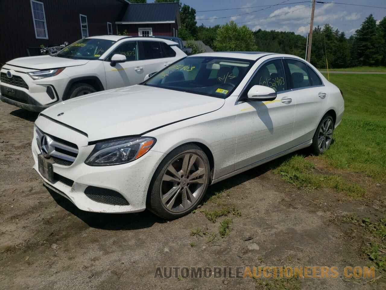 55SWF4KB6JU282404 MERCEDES-BENZ C-CLASS 2018