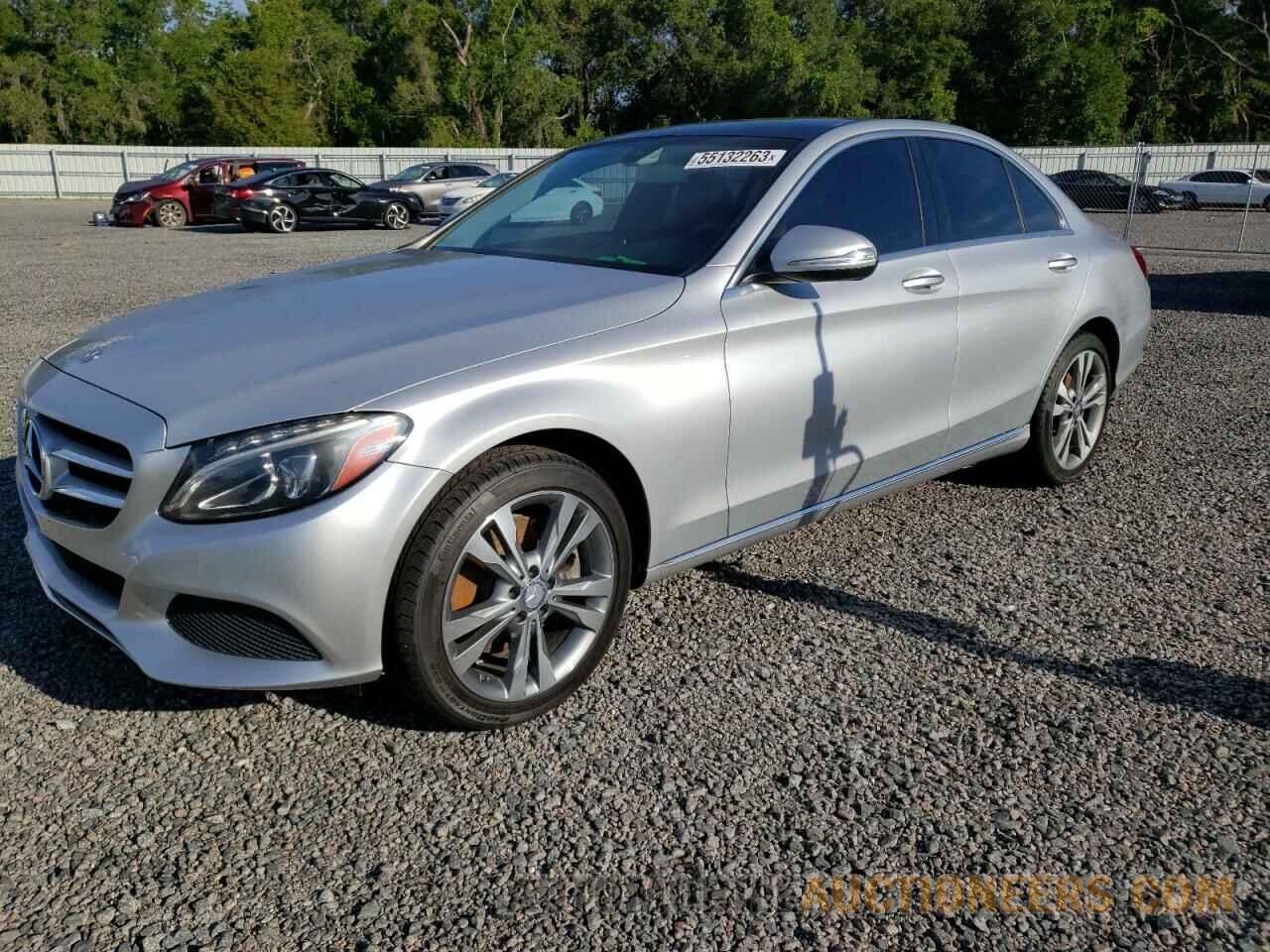 55SWF4KB7FU000424 MERCEDES-BENZ C-CLASS 2015