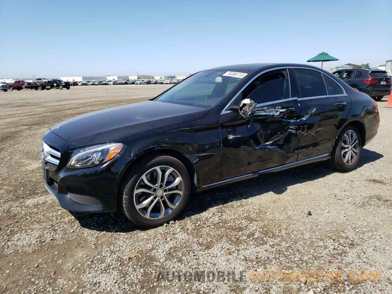 55SWF4KB7FU001900 MERCEDES-BENZ C-CLASS 2015