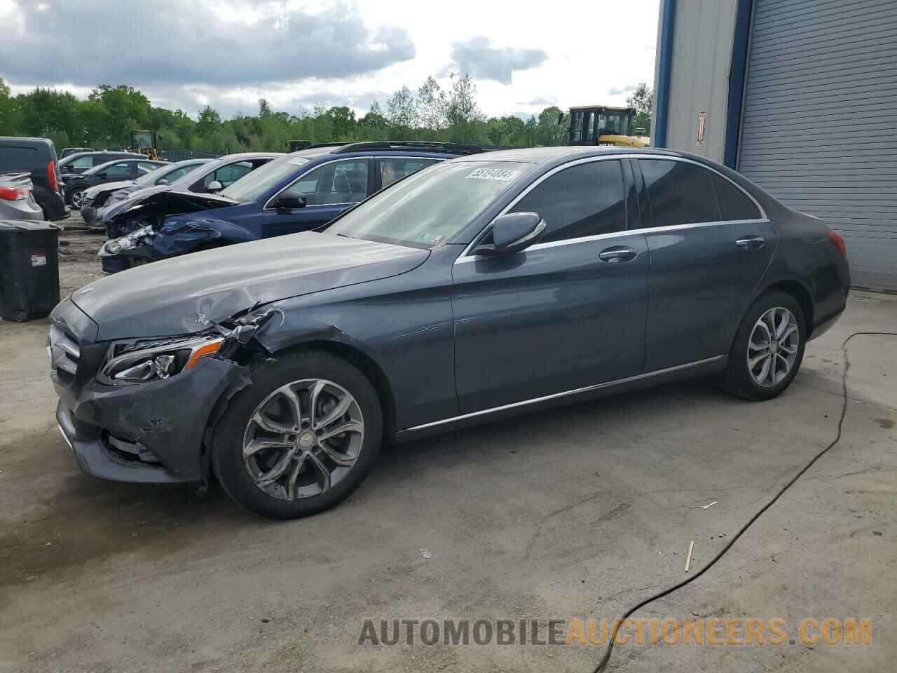 55SWF4KB7FU002643 MERCEDES-BENZ C-CLASS 2015