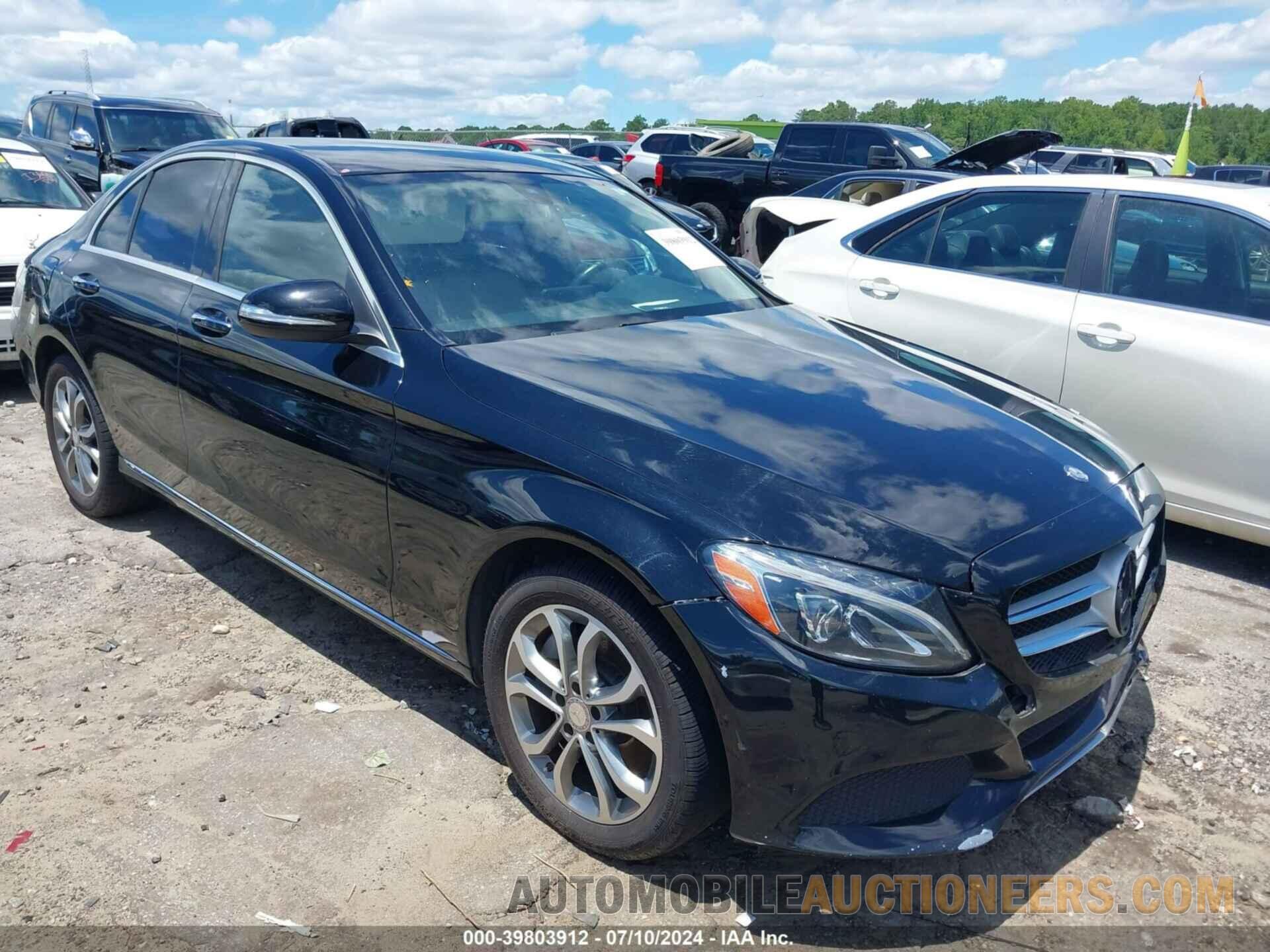 55SWF4KB7FU003596 MERCEDES-BENZ C 300 2015