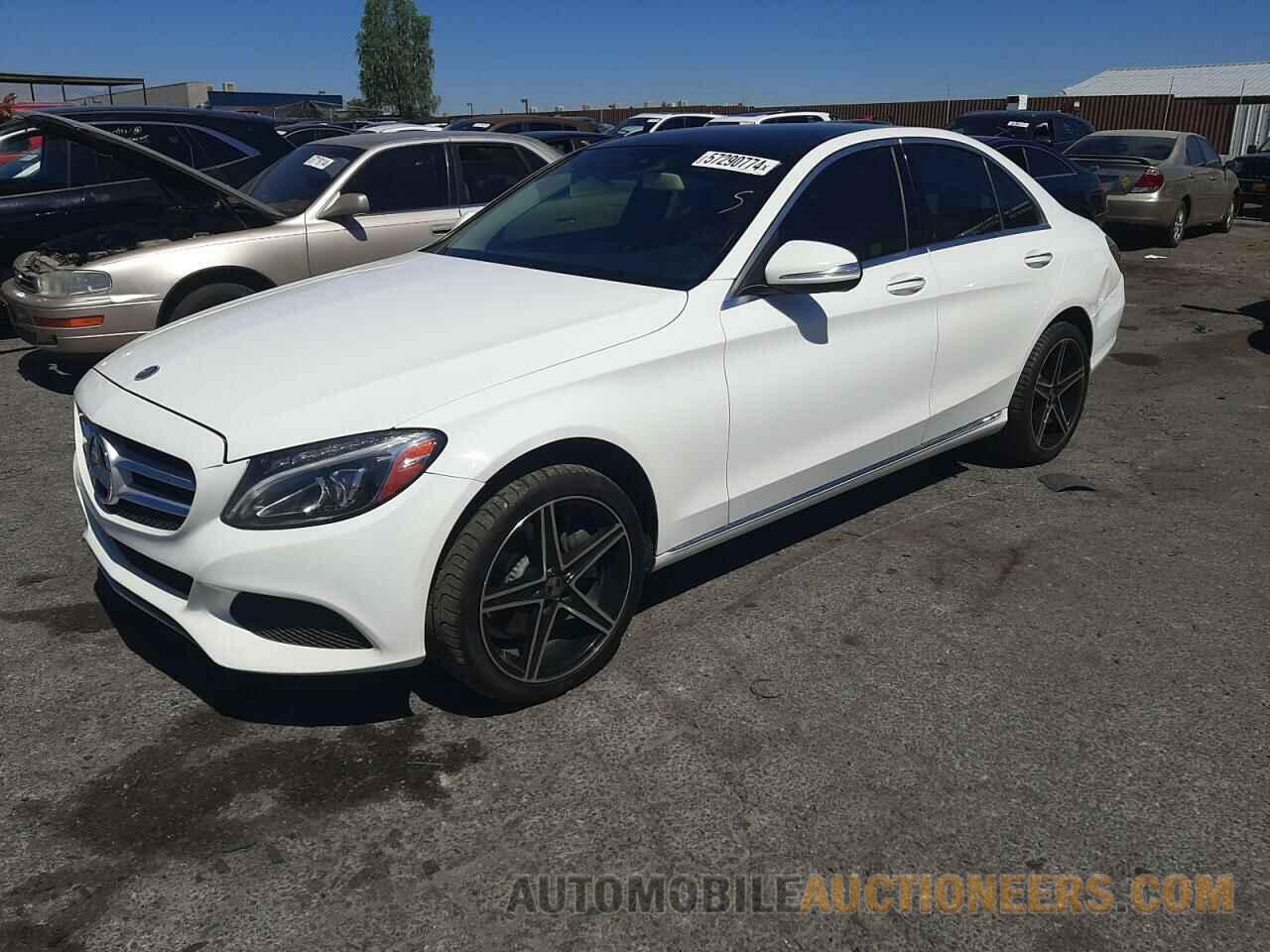 55SWF4KB7FU004683 MERCEDES-BENZ C-CLASS 2015